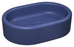 İsvea ColorISVEA Curvo Tezgah Üstü Lavabo 60 cm Isvea Mavisi