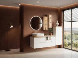 İsvea Luce Lavabo Ünitesi Beyaz 100 cm uygulama örneği