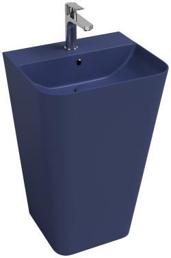 İsvea ColorISVEA Sott Aqua Monoblok Yerden Lavabo 50 cm Isvea Mavisi