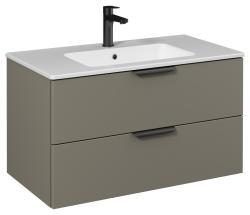 İsvea LIV Lavabo Dolabı 90cm (10SL50091 dahil) Lava Çift çekmece 90 cm