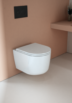 İsvea Curvo Compact Asma Klozet 49 cm VORTEX