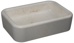 İsvea DecorISVEA Curvo Desenli Lavabo 60 cm Travertino