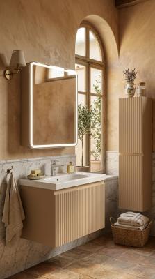 İsvea Finestra Lavabo Dolabı Cappucino 80 cm