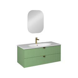 İsvea Infinity Lavabo Ünitesi Pastel Yeşil 120 cm