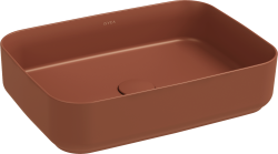 İsvea ColorISVEA Infinity Tezgah Üstü Lavabo 50 cm Terracotta