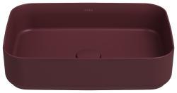 İsvea ColorISVEA Infinity Tezgah Üstü Lavabo 50 cm Rustik Bordo