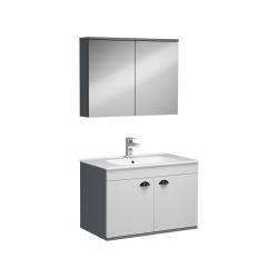 İsvea Modico Lavabo Dolabı Beyaz 80 cm