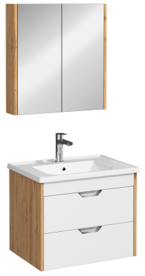 İsvea Pavia Çekmeceli Lavabo Ünitesi Beyaz Detroit 65 cm