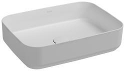 İsvea ColorISVEA Infinity Tezgah Üstü Lavabo 50 cm Mat Beyaz