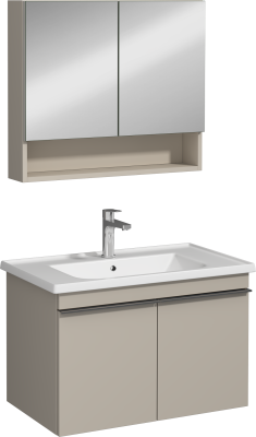 İsvea Terni Lavabo Dolabı Kül Gri 65 cm