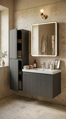 İsvea Finestra Lavabo Dolabı Antrasit 80 cm
