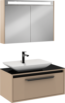 İsvea Bella Lavabo Dolabı Cappucino 90 cm