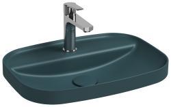 İsvea ColorISVEA Infinity Inset Lavabo 55 cm Petrol Yeşili