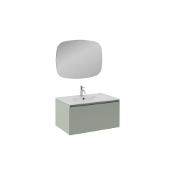İsvea Coredo Lavabo Ünitesi Çimento Gri 80 cm