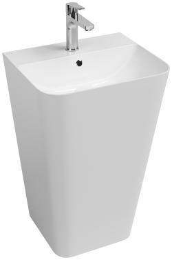 İsvea Sott’Aqua Sott Aqua Monoblok Yerden Lavabo 50 cm Beyaz