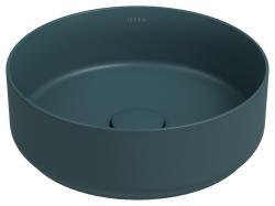 İsvea ColorISVEA Infinity Tezgah Üstü Lavabo 36 cm Petrol Yeşili