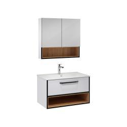 İsvea Ancora Lavabo Ünitesi Beyaz Detroit 80 cm