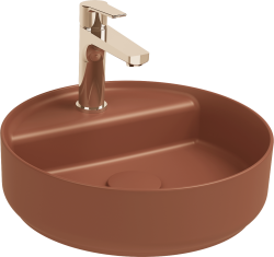 İsvea ColorISVEA Infinity Tezgah Üstü Lavabo 42 cm Terracotta