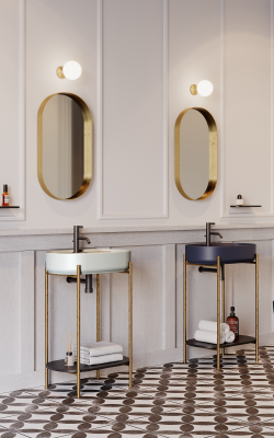 İsvea Puno Art Lavabo Ünitesi Fildişi Lavabo 60 cm