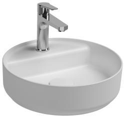 İsvea ColorISVEA Infinity Tezgah Üstü Lavabo 42 cm Mat Beyaz