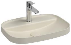 İsvea ColorISVEA Infinity Inset Lavabo 55 cm Fildişi Fil Dişi