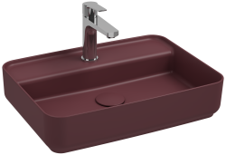 İsvea ColorISVEA Infinity Tezgah Üstü Lavabo 55cm Rustik Bordo 55 cm