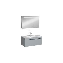 İsvea Roya Lavabo Ünitesi Açık Gri, Tek Çekmeceli 90 cm