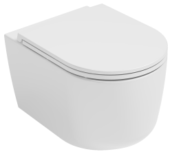 İsvea Curvo Compact Asma Klozet 49 cm VORTEX