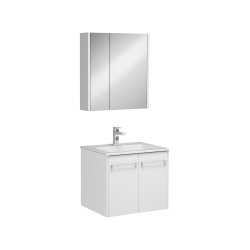 İsvea Combinato Lavabo Dolabı Kapaklı Beyaz 60 cm