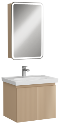 İsvea Finestra Lavabo Dolabı Cappucino 60 cm
