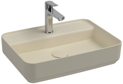 İsvea ColorISVEA Infinity Tezgah Üstü Lavabo 55 cm- Fildişi Fil Dişi