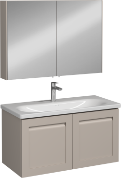 İsvea Linaro Lavabo Ünitesi Kaşmir 100 cm uygulama örneği