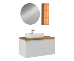 İsvea Luce Lavabo Ünitesi Beyaz 100 cm