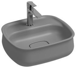 İsvea ColorISVEA Fluido Tezgah Üstü Lavabo, 47 cm Taş Gri