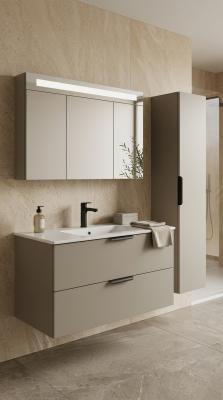 İsvea LIV Lavabo Dolabı Çift Çekmece 120cm (10SL50121 Çift Hazneli dahil) Lava 120 cm