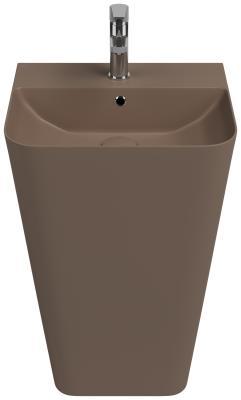 İsvea ColorISVEA Sott Aqua Monoblok Yerden Lavabo 50 cm Vizon