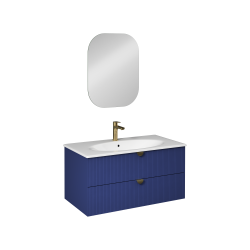 İsvea Infinity Lavabo Ünitesi Gece Mavisi 100 cm