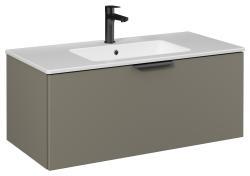 İsvea LIV Lavabo Dolabı 100cm (10SL50101 dahil) Lava Tek çekmece 100 cm