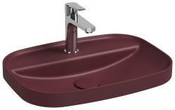İsvea ColorISVEA Infinity Inset Lavabo 55 cm Rustik Bordo