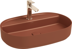 İsvea ColorISVEA Infinity Tezgah Üstü Lavabo 60 cm Terracotta