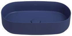 İsvea ColorISVEA Infinity Tezgah Üstü Lavabo 55 cm Isvea Mavisi