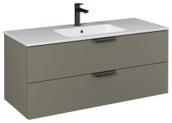 İsvea LIV Lavabo Dolabı 120cm (10SL51121 dahil) Lava Çift çekmece 120 cm