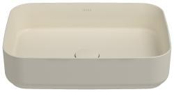 İsvea ColorISVEA Infinity Tezgah Üstü Lavabo 50 cm Fildişi Fil Dişi