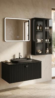 İsvea Infinity Artisan Lavabo Ünitesi Siyah 100 cm