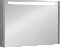 İsvea Bella Dolaplı Ayna Retro Gümüş 90 cm