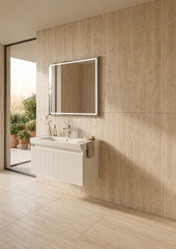 İsvea Fuga Lavabo Ünitesi Beyaz 80 cm