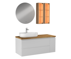 İsvea Luce Lavabo Ünitesi Beyaz 120 cm