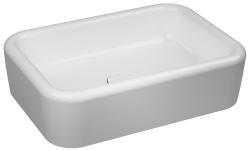 İsvea Curvo Tezgah Üstü Lavabo 60cm Beyaz 60 cm