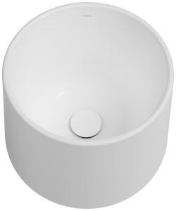 İsvea Allegro Tezgah Üstü Monoblok Lavabo 42 cm Beyaz