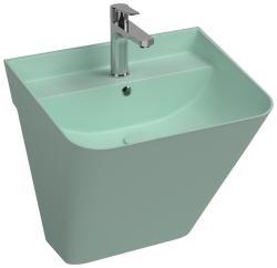 İsvea ColorISVEA Sott Aqua Asma Monoblok Lavabo 50 cm Mint